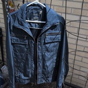 Calvin Klein Blue Lightweight Outdoor Jacket
